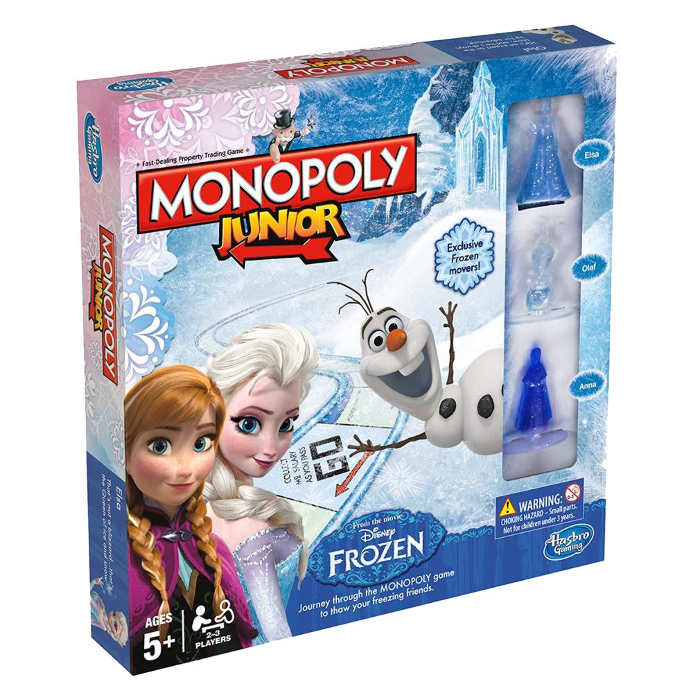 Joc Monopoly Junior - Frozen, Regatul de gheata