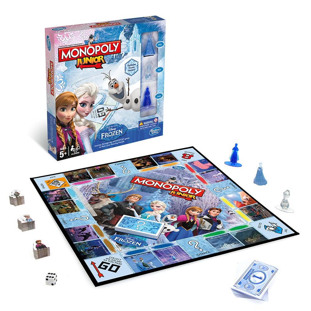 Joc Monopoly Junior - Frozen, Regatul de gheata