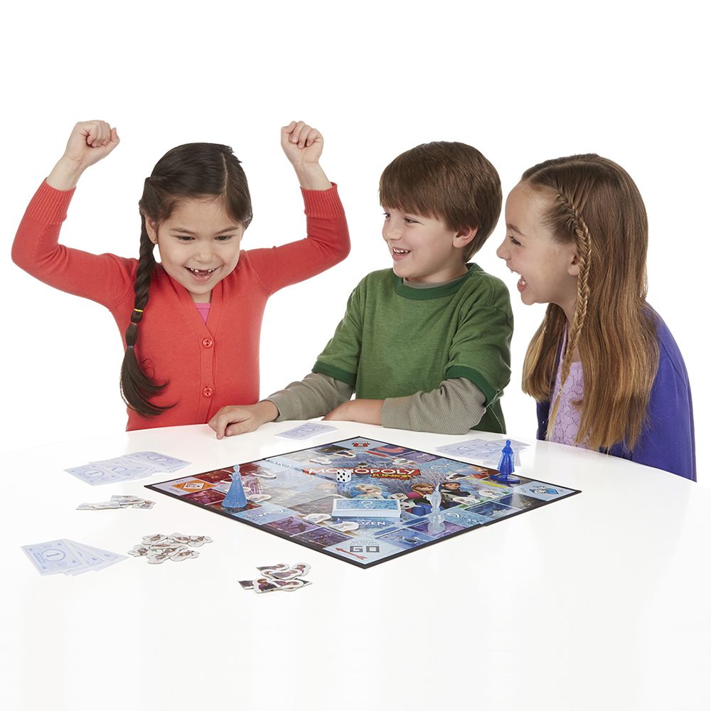 Joc Monopoly Junior - Frozen, Regatul de gheata