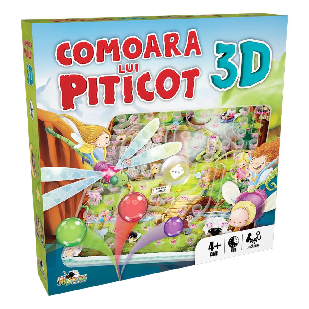Joc Noriel Comoara lui Piticot, 3D 