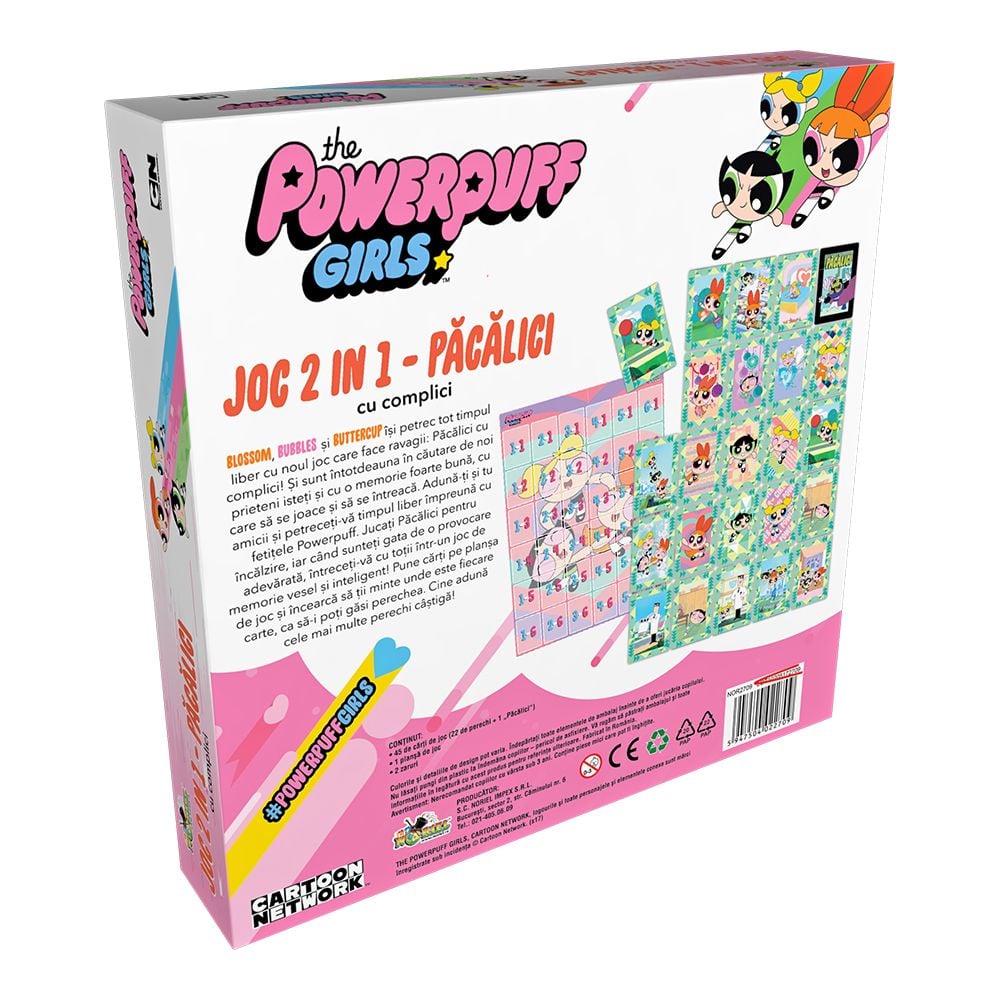 Joc Noriel Powerpuff Girls - Pacalici cu complici