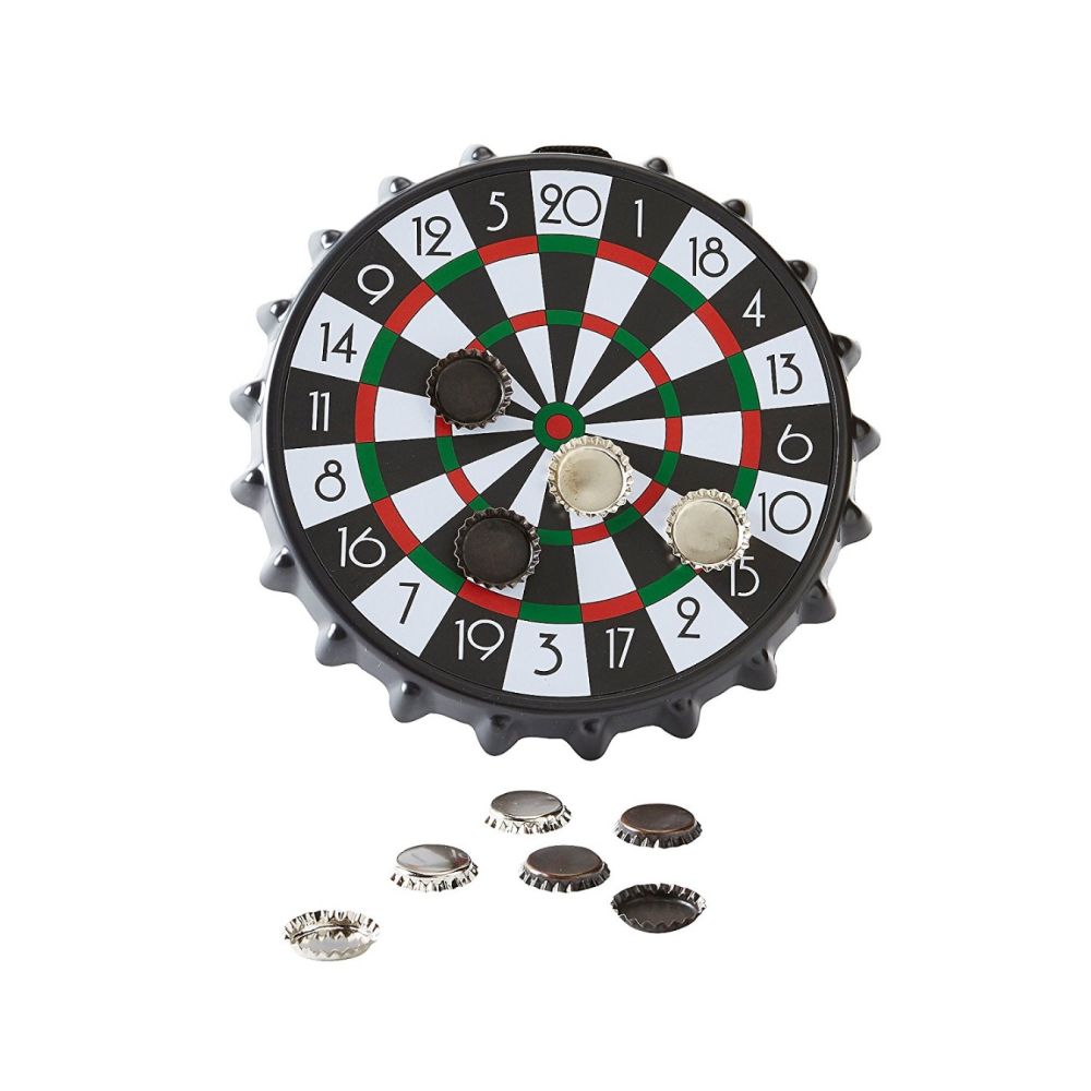 Joc Mini Darts Magnetic Bottle Cap Global, 24 cm