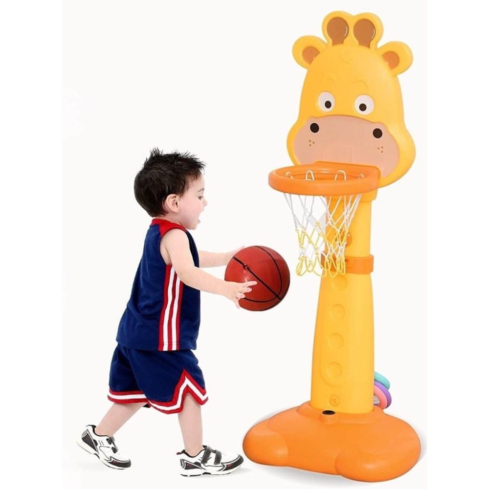Panou de baschet multifunctional, King Sport, Girafa, 126-156 cm