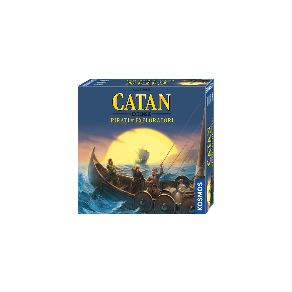 Joc de societate Catan - Pirati si Exploratori (extensie)