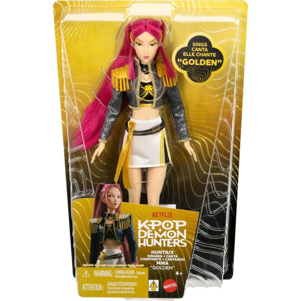 Păpușa cântăreață K-Pop Demon Hunters Golden Mira