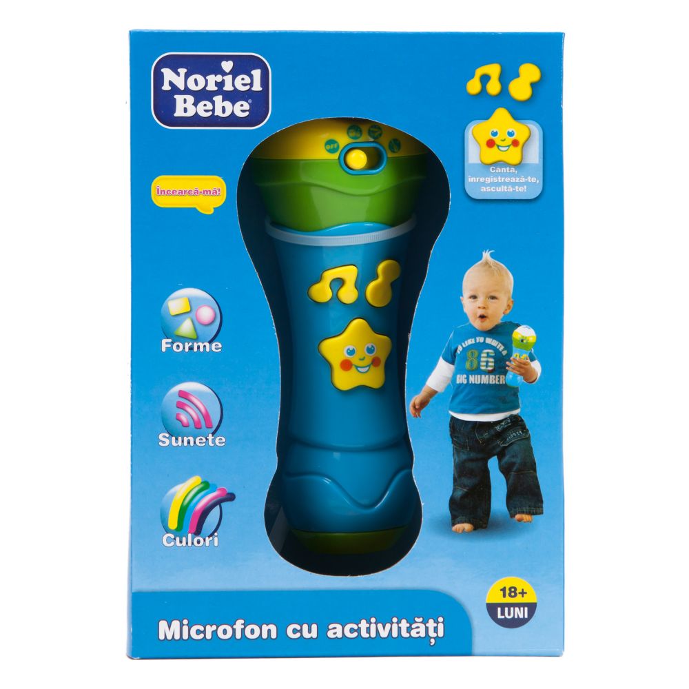 Jucarie bebelusi Noriel Bebe - Microfon cu activitati