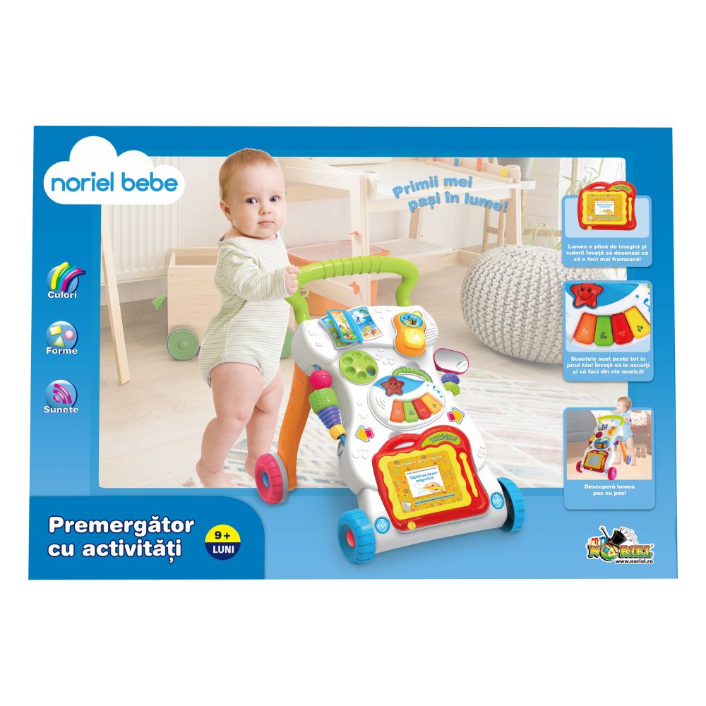 Jucarie bebelusi Noriel Bebe - Premergator cu activitati