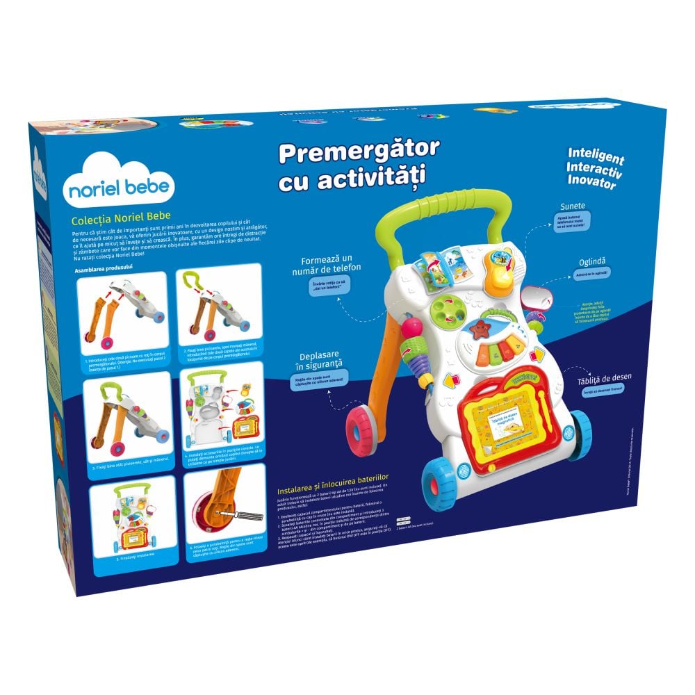 Jucarie bebelusi Noriel Bebe - Premergator cu activitati