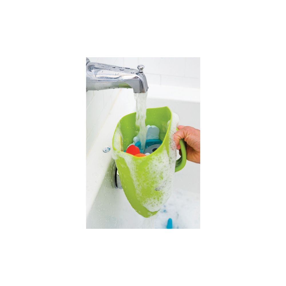 Jucarie de baie Boon Frog Pod, Broasca depozitare, Verde