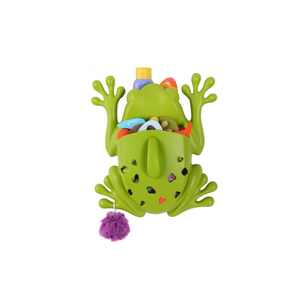 Jucarie de baie Boon Frog Pod, Broasca depozitare, Verde