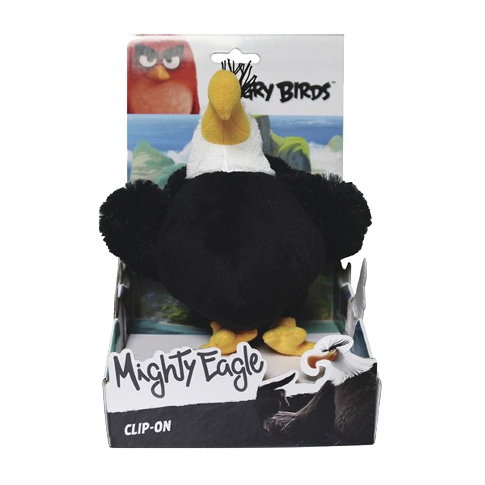 Jucarie de plus Angry Birds - Mighty Eagle, 14 cm