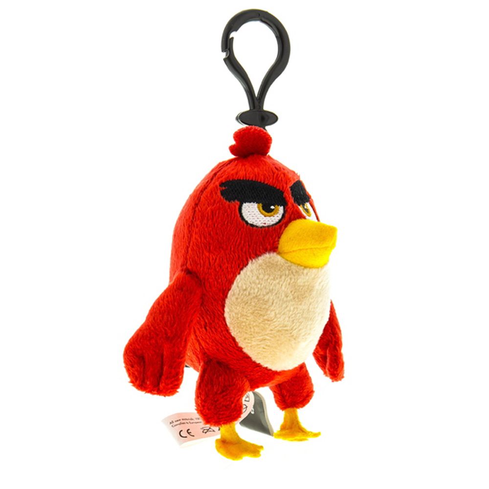Jucarie de plus Angry Birds - Red, 9 cm