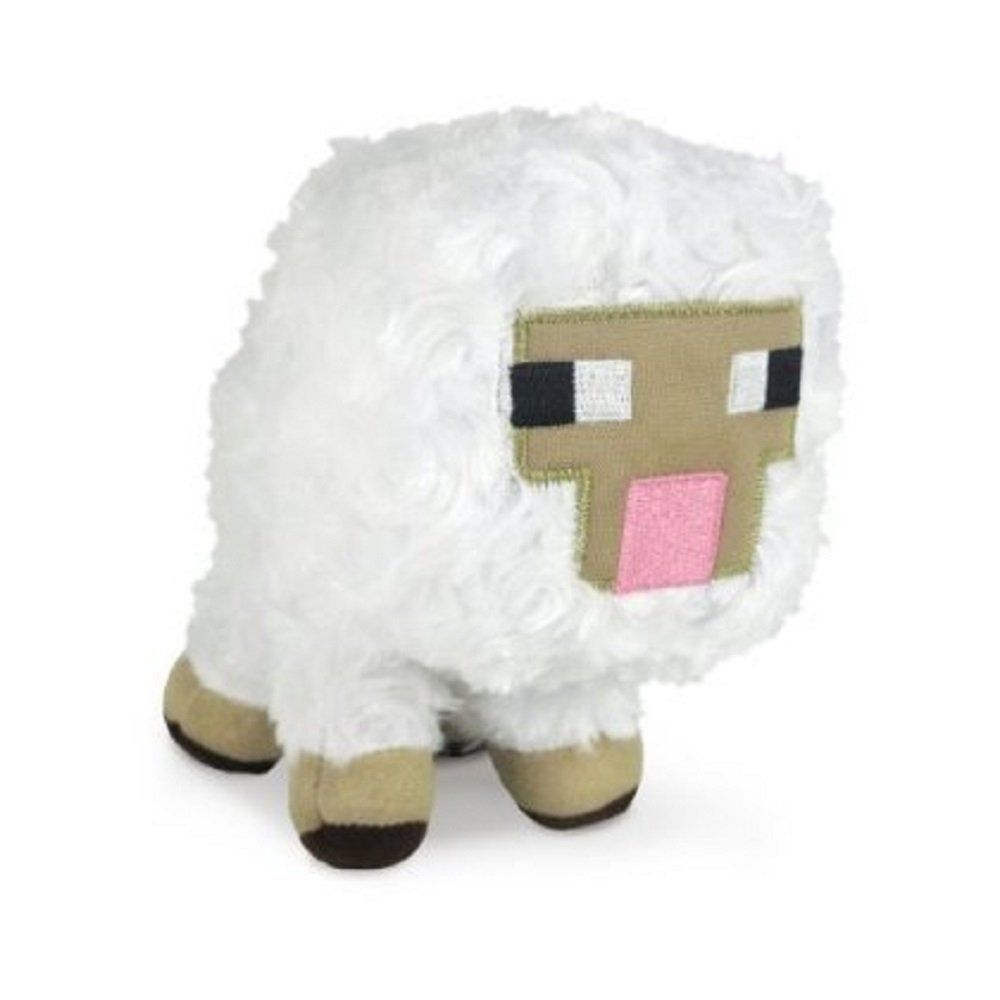 Jucarie de plus Minecraft  White Baby Sheep