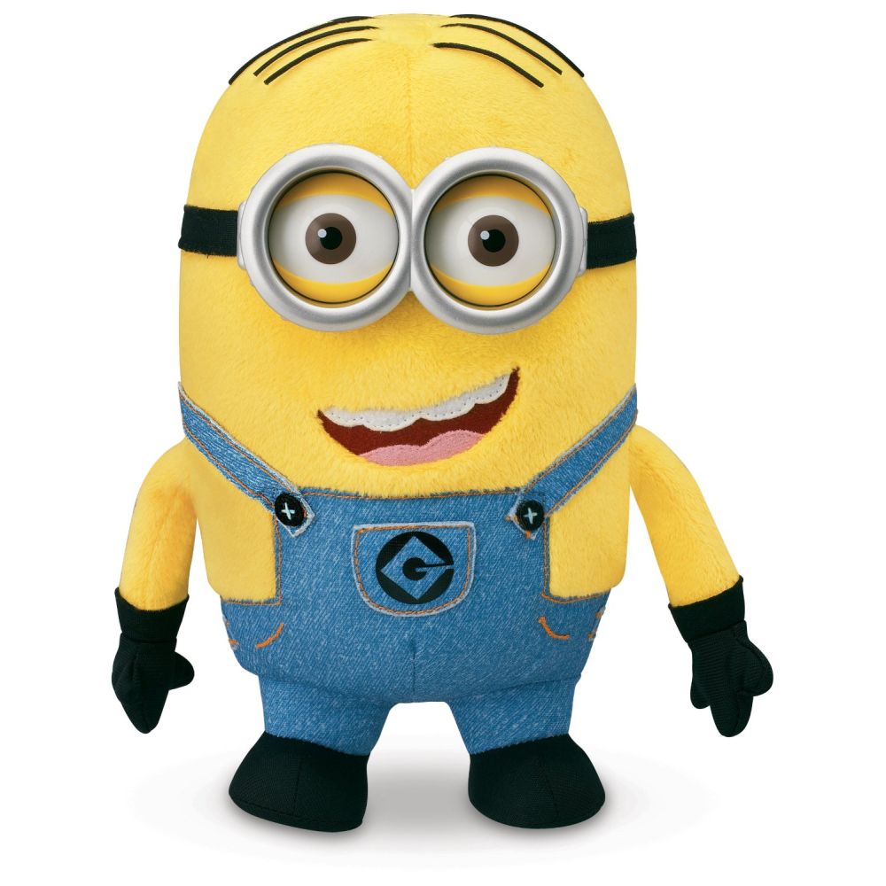 Jucarie de plus Minioni Despicable Me - Dave Timid, 18 cm