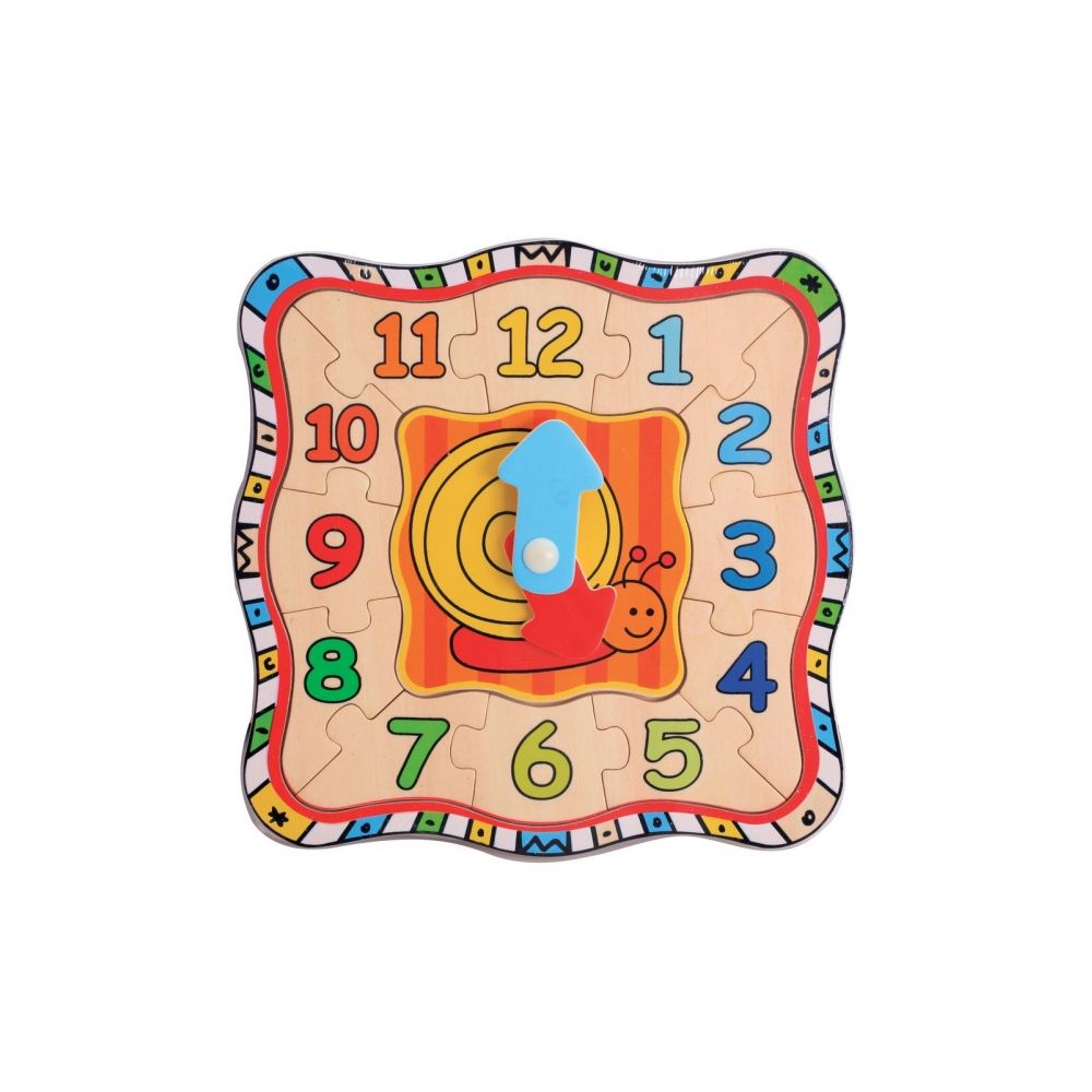 Jucarie educativa Beeboo - Ceas din lemn