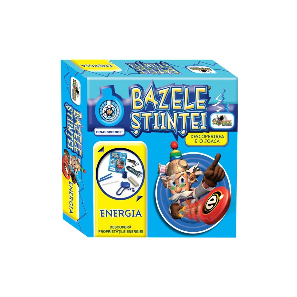 Jucarie educativa Noriel Bazele Stiintei, Energia