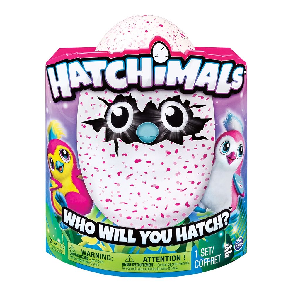 Jucarie interactiva Hatchimals - Pinguinul roz