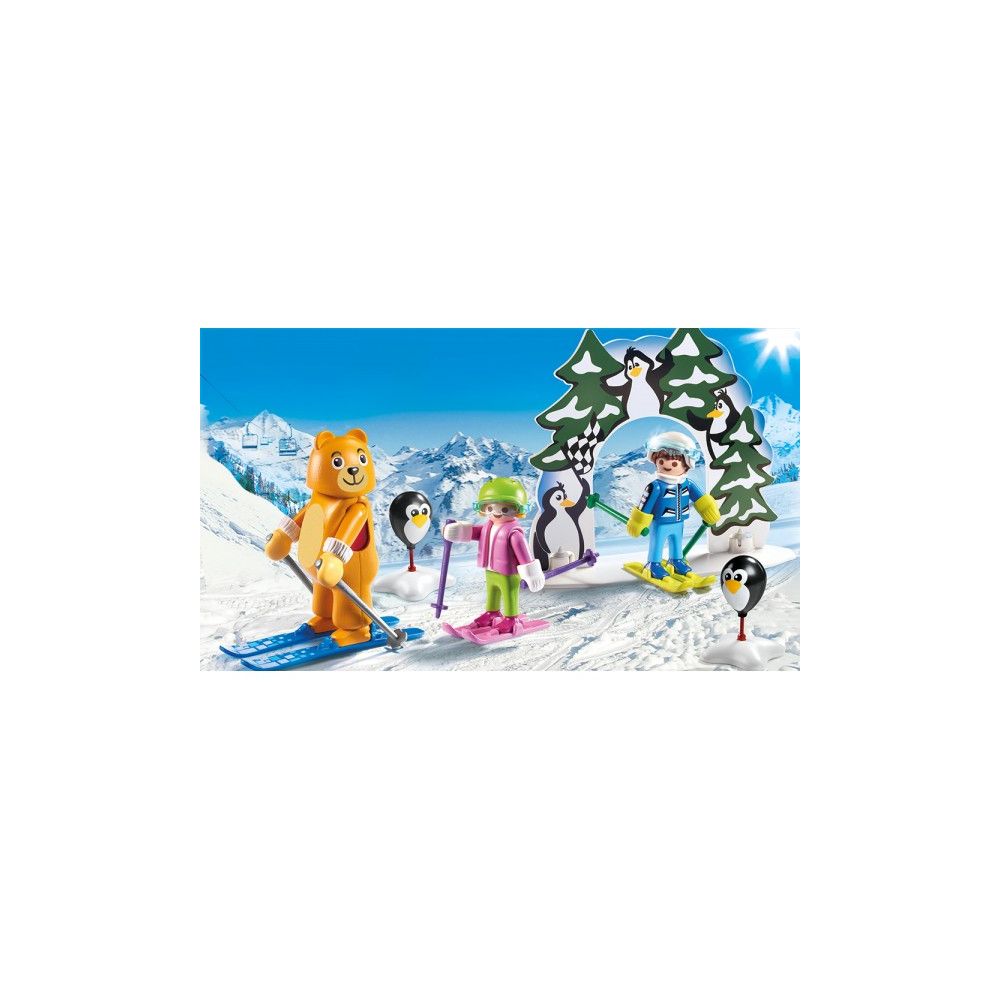 Set de constructie Playmobil Family Fun - Lectii de Ski (9282)