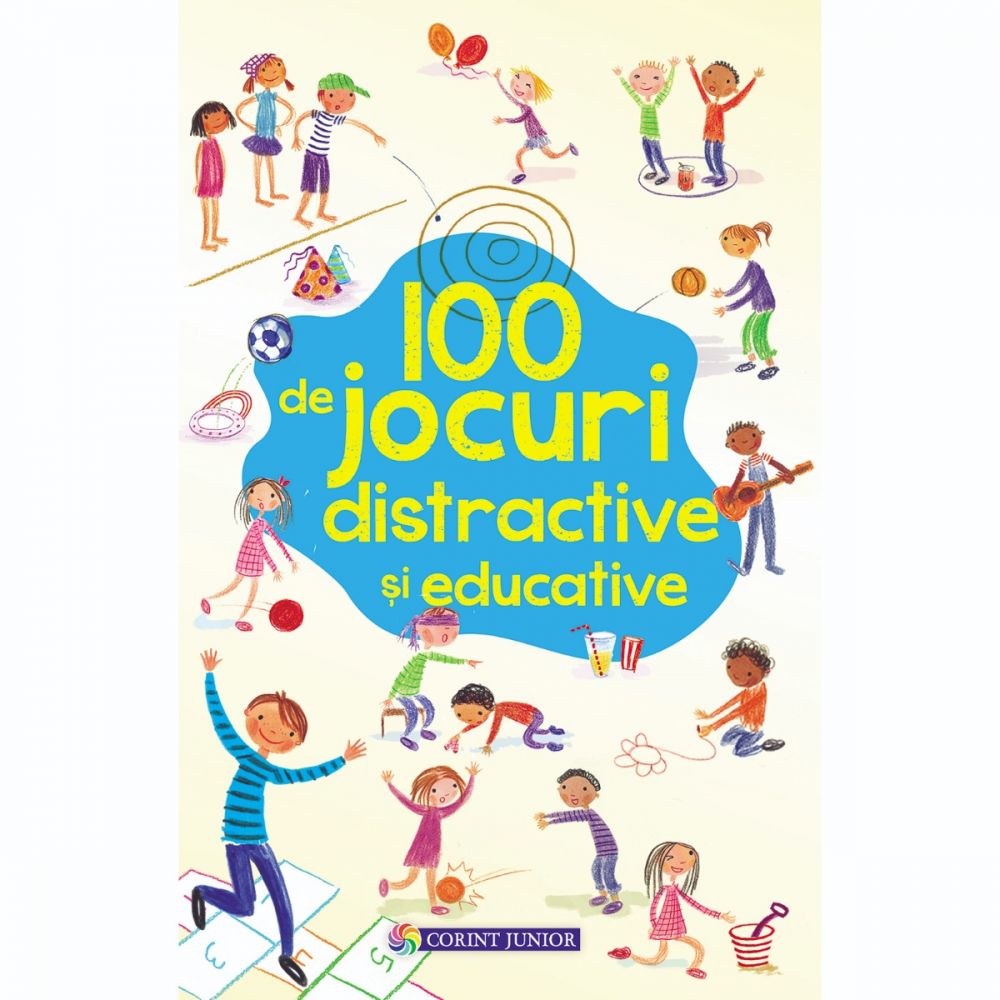 Carte Editura Corint, 100 de jocuri distractive si educative, Rebecca Gilpin