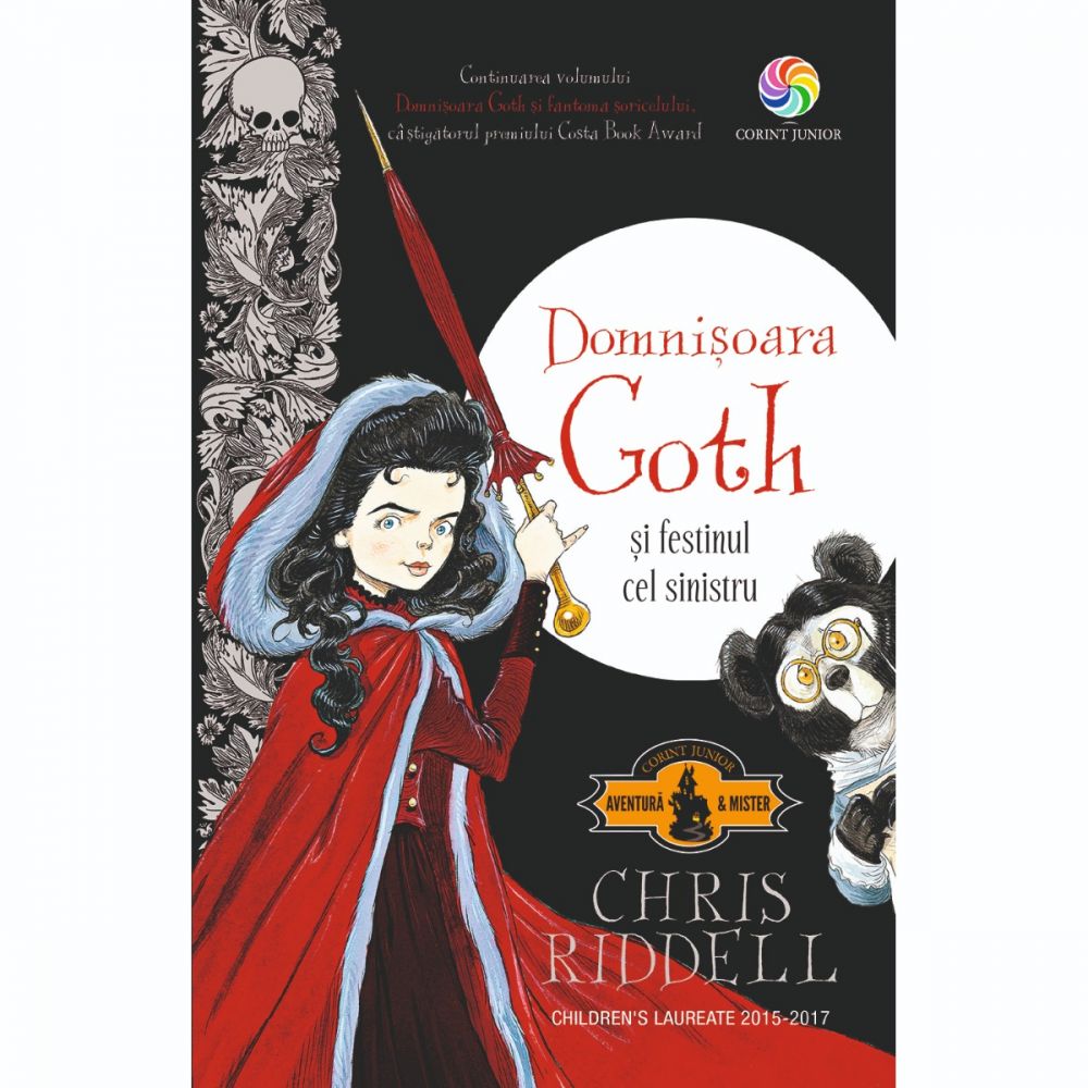 Carte Editura Corint, Domnisoara Goth si festinul cel sinistru, Chris Riddell