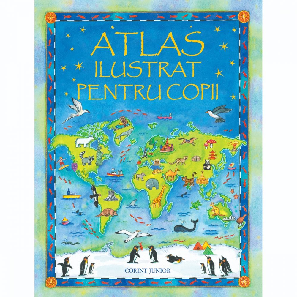 Carte Editura Corint, Atlas ilustrat pentru copii (Usborne), Ruth Brocklehurst