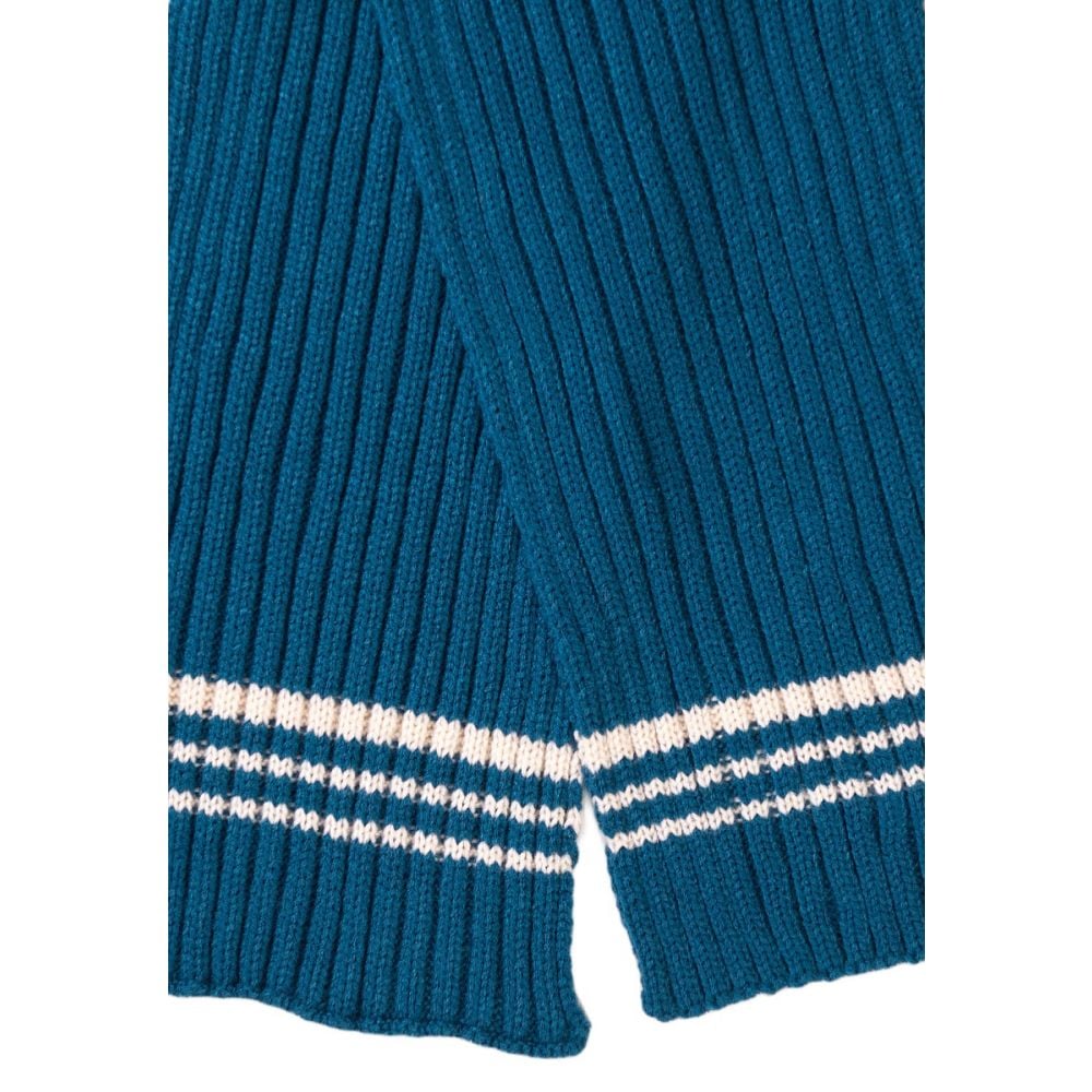 Fular tricotat Minoti, Kb Scarf, albastru