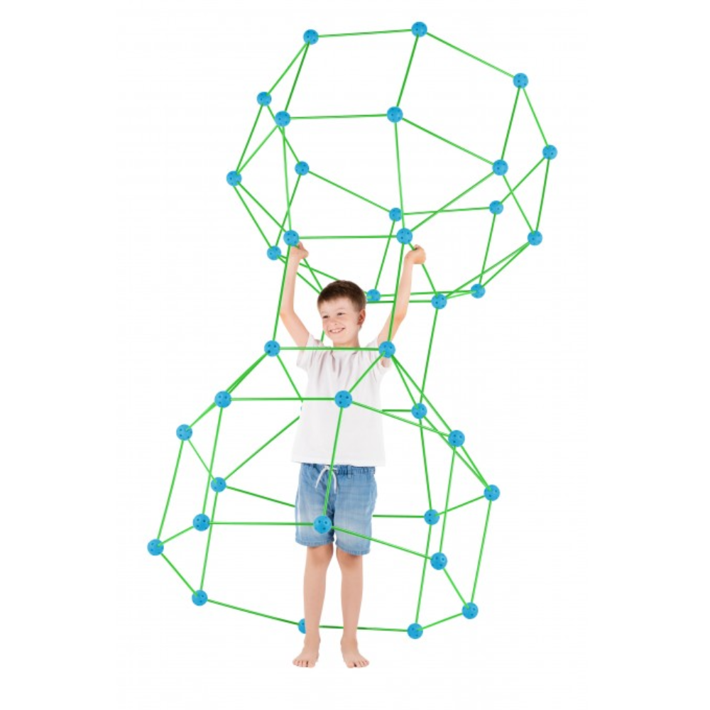 Set de constructie 3D, Crazy Tent, Cort pentru copii