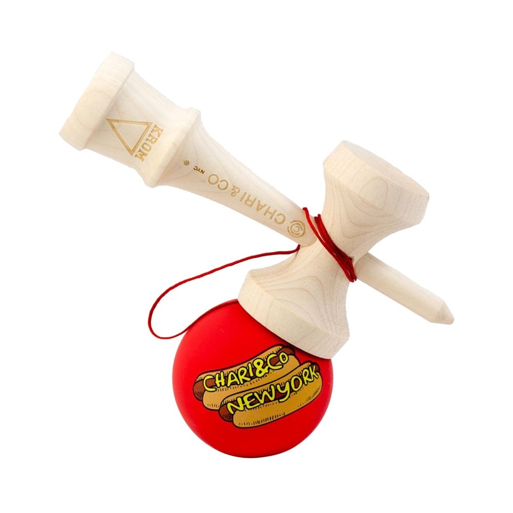 Krom Kendamas Krom x Chari & Co Maple - Hot Dog Ketchup