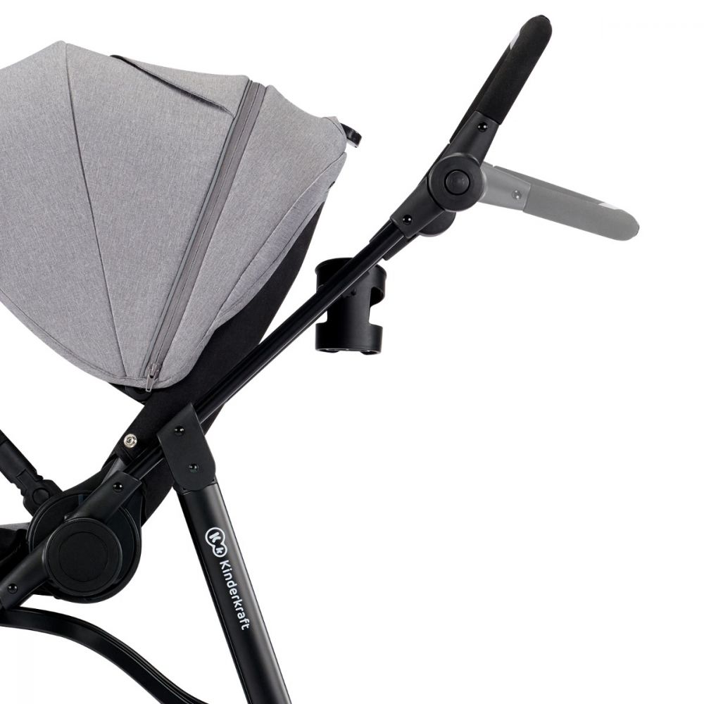 Carucior sport Kinderkraft Vesto, pliabil, Gri