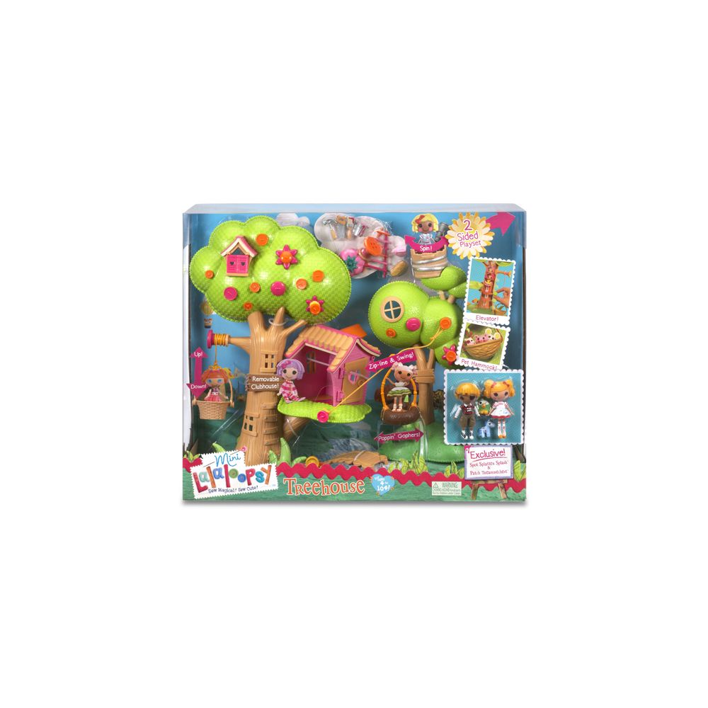 Lalaloopsy - Casuta din copac si Mini Figurine