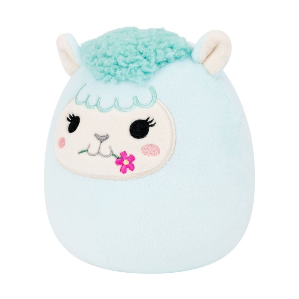 Jucarie de plus, Squishmallows, Lama Lorna, 19 cm