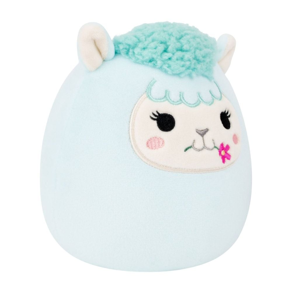 Jucarie de plus, Squishmallows, Lama Lorna, 19 cm