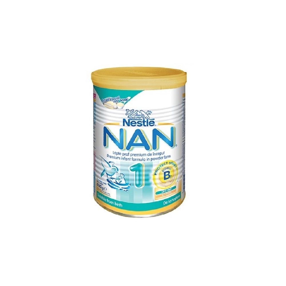 Lapte praf de inceput Nestle NAN 1, 400g