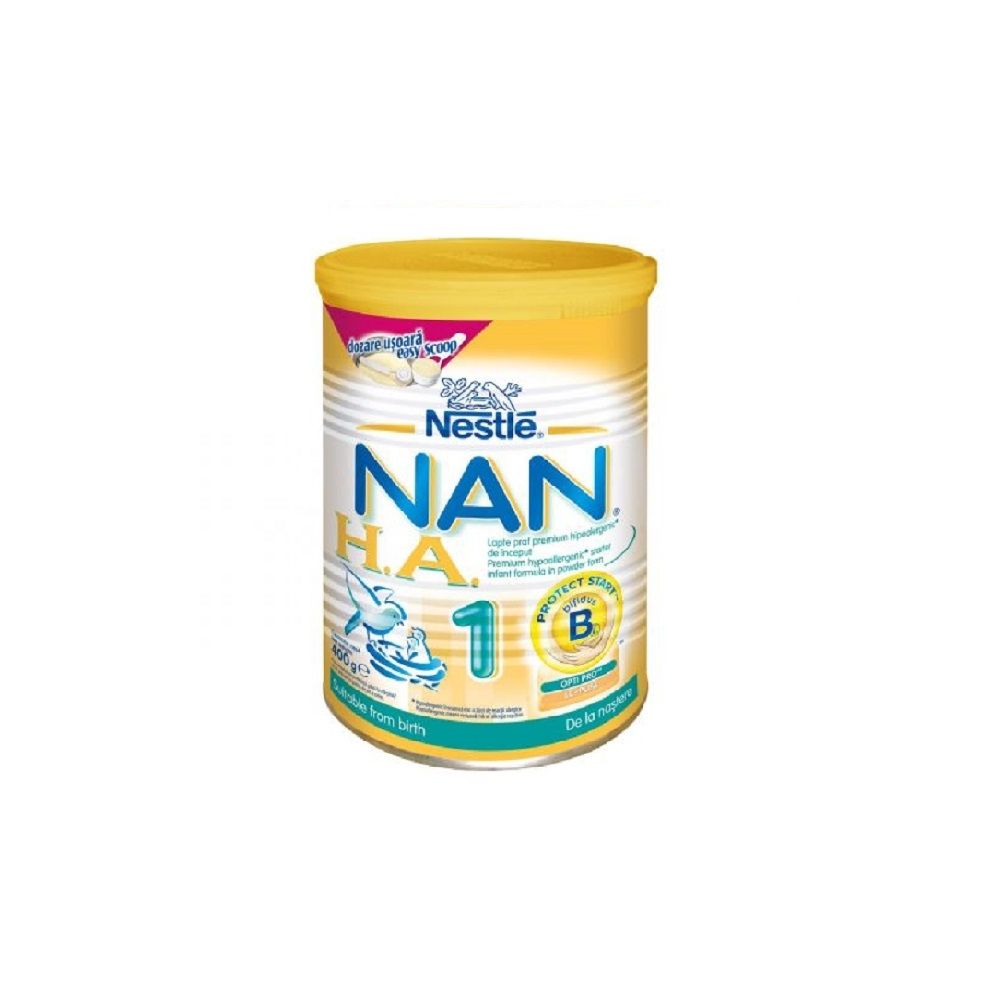 Lapte praf de inceput Nestle NAN H.A.1, 400g