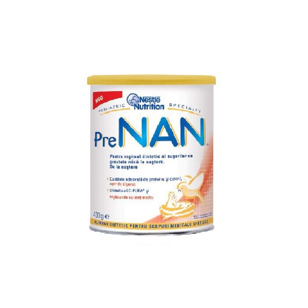 Lapte praf de inceput Nestle PreNAN, 400g