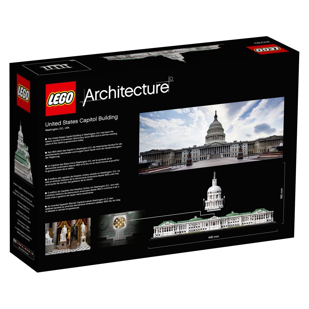 LEGO Architecture - Cladirea Capitoliului din Statele Unite (21030)