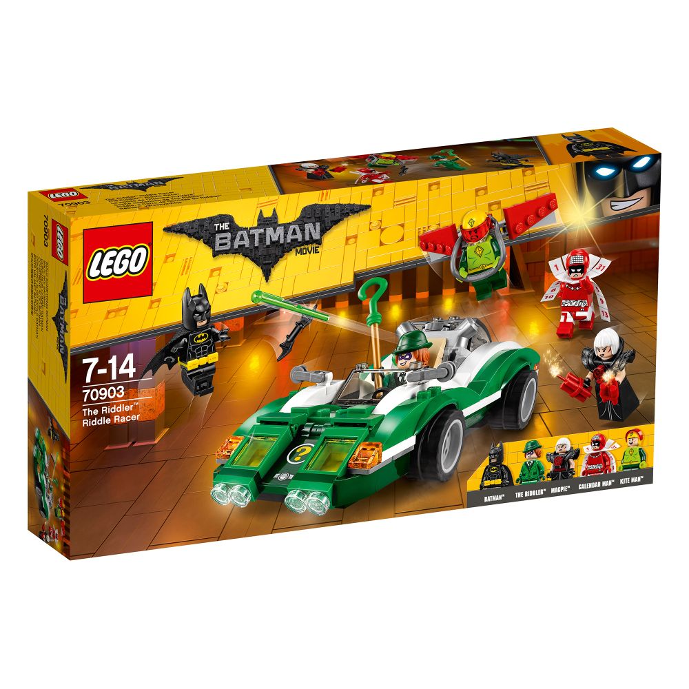 LEGO® Batman Movie 70903 - Masina enigmatica de curse Riddler