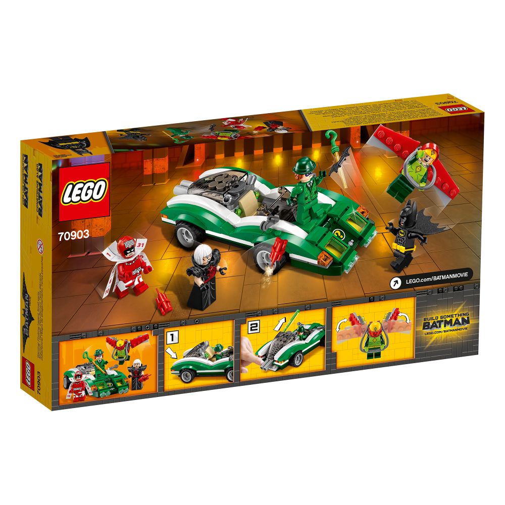 LEGO® Batman Movie 70903 - Masina enigmatica de curse Riddler