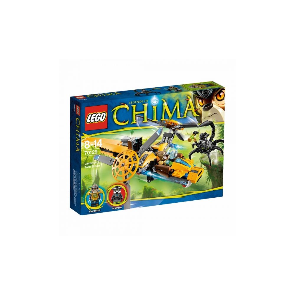 LEGO Chima - Nava cu doua elice a lui Lavertus (70129)