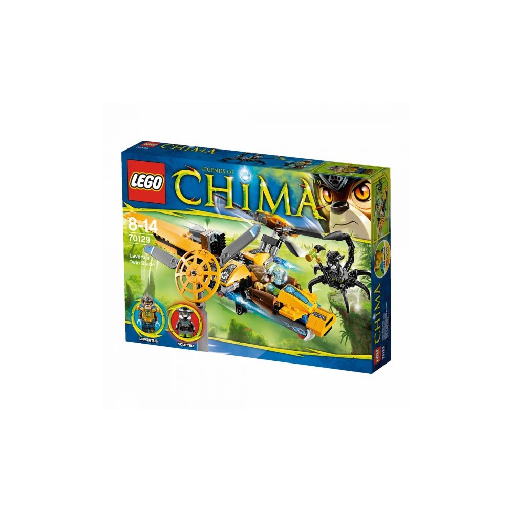 LEGO Chima - Nava cu doua elice a lui Lavertus (70129)