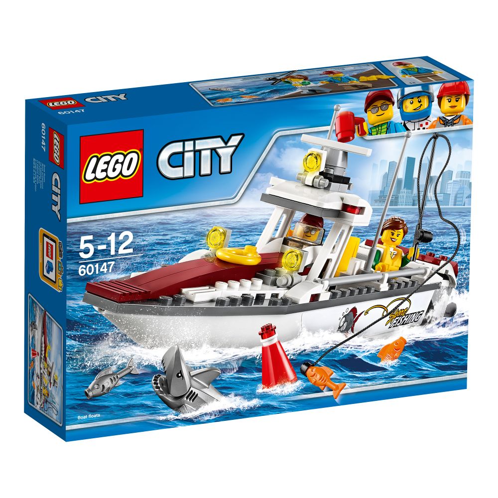 LEGO® City Great Vehicles - Barca de pescuit (60147)