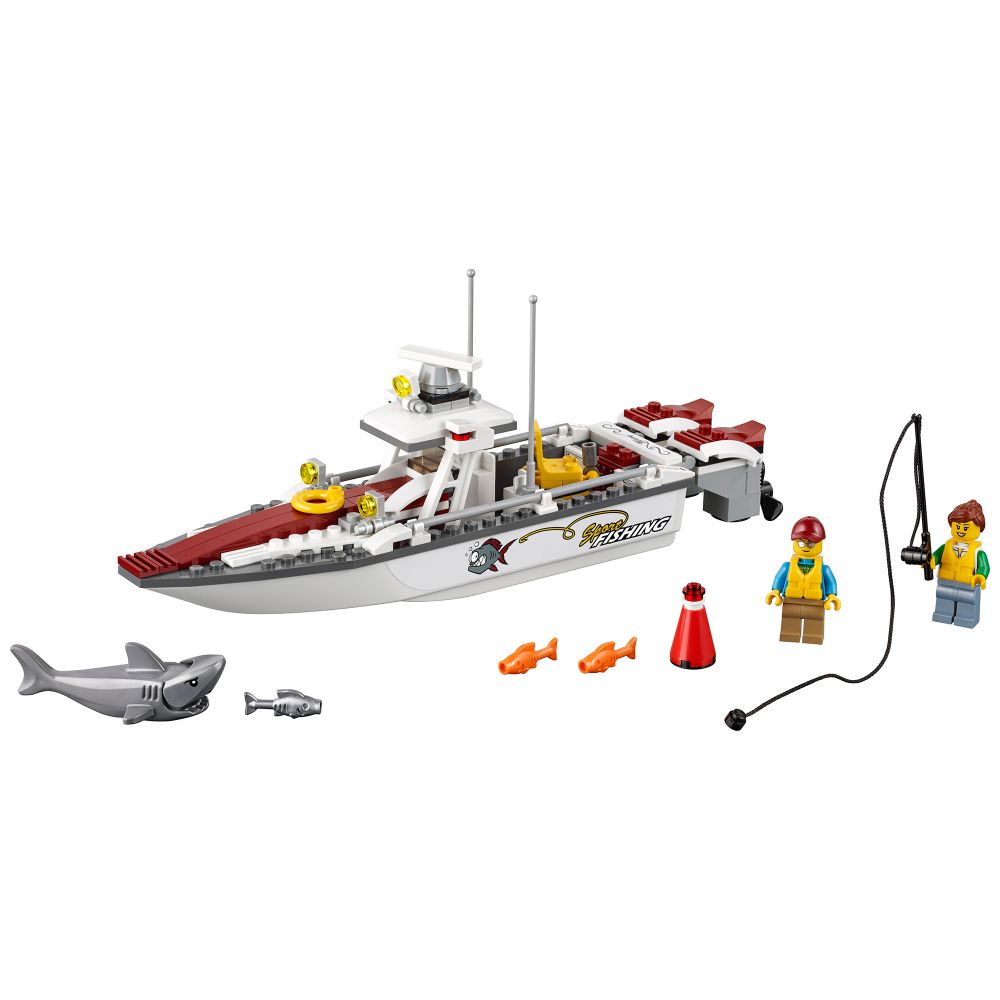 LEGO® City Great Vehicles - Barca de pescuit (60147)