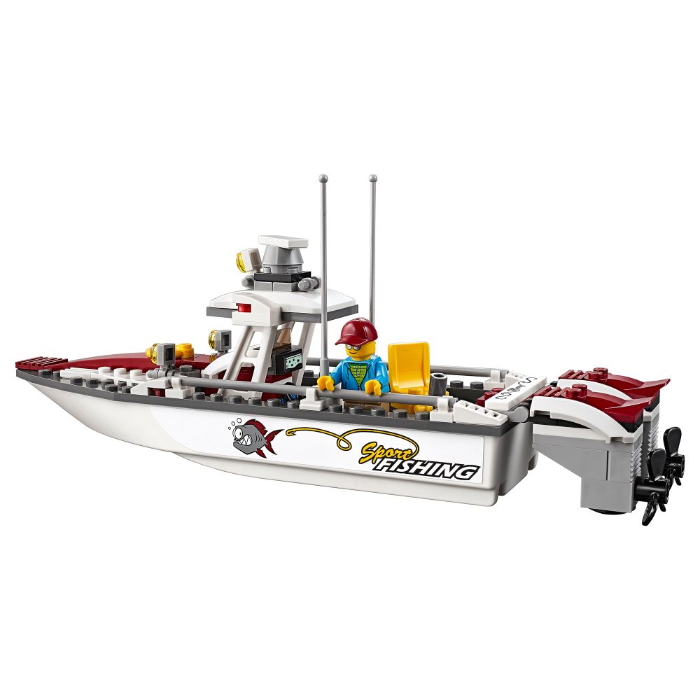 LEGO® City Great Vehicles - Barca de pescuit (60147)
