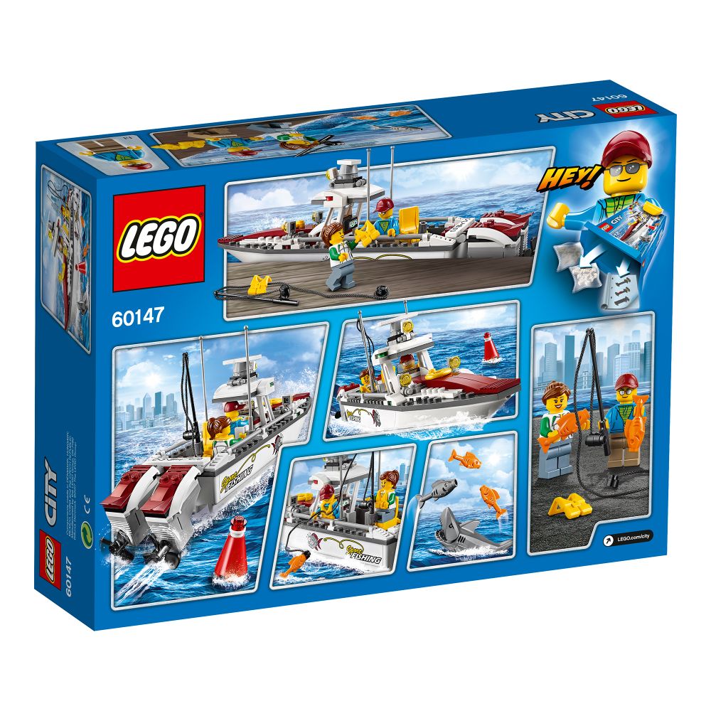 LEGO® City Great Vehicles - Barca de pescuit (60147)