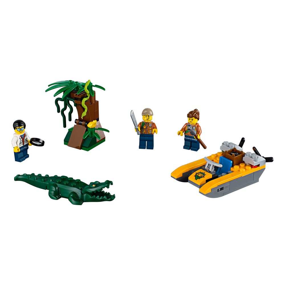 LEGO® City Jungle Explorers - Set de jungla pentru incepatori (60157)