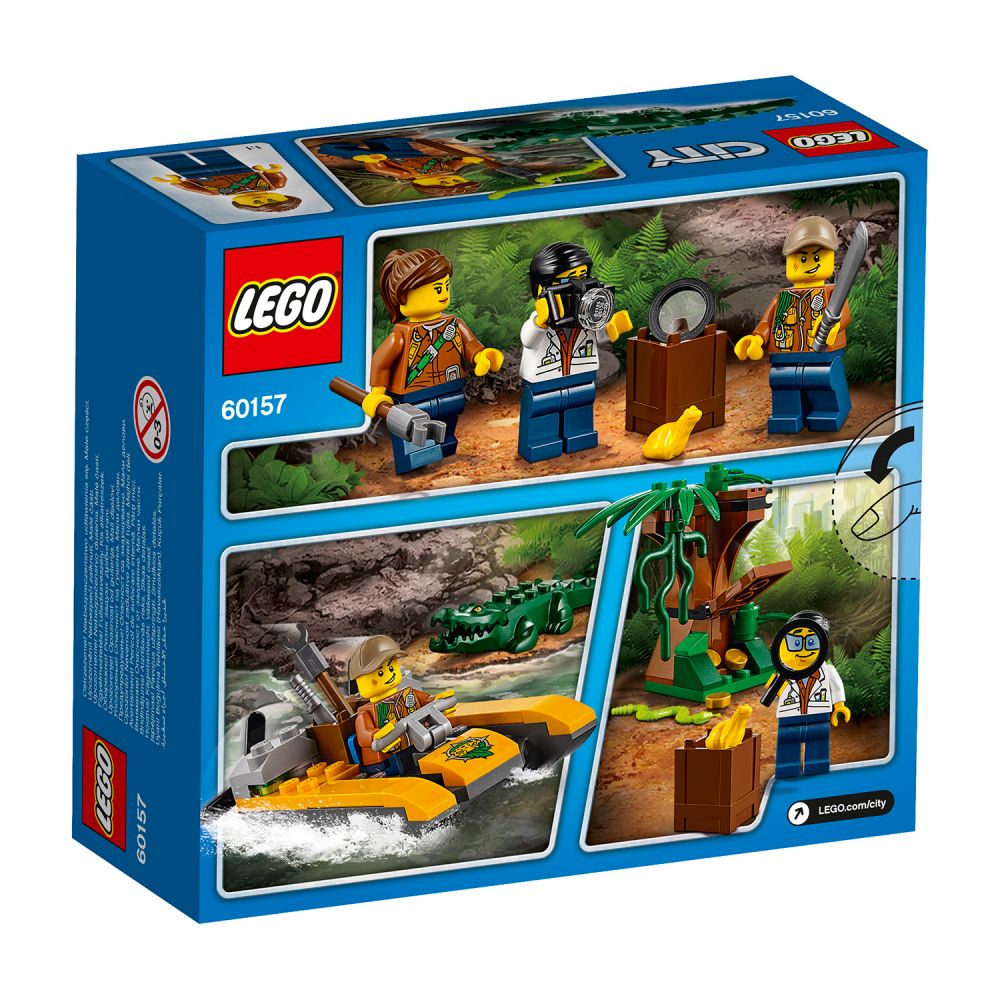 LEGO® City Jungle Explorers - Set de jungla pentru incepatori (60157)