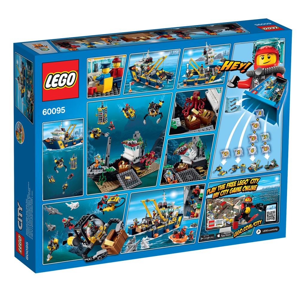 LEGO City - Nava de explorare in largul marii (60095)