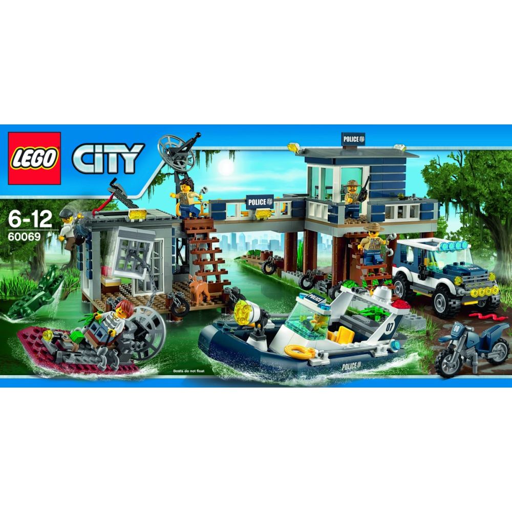LEGO City Police - Post de politie de mlastina (60069)