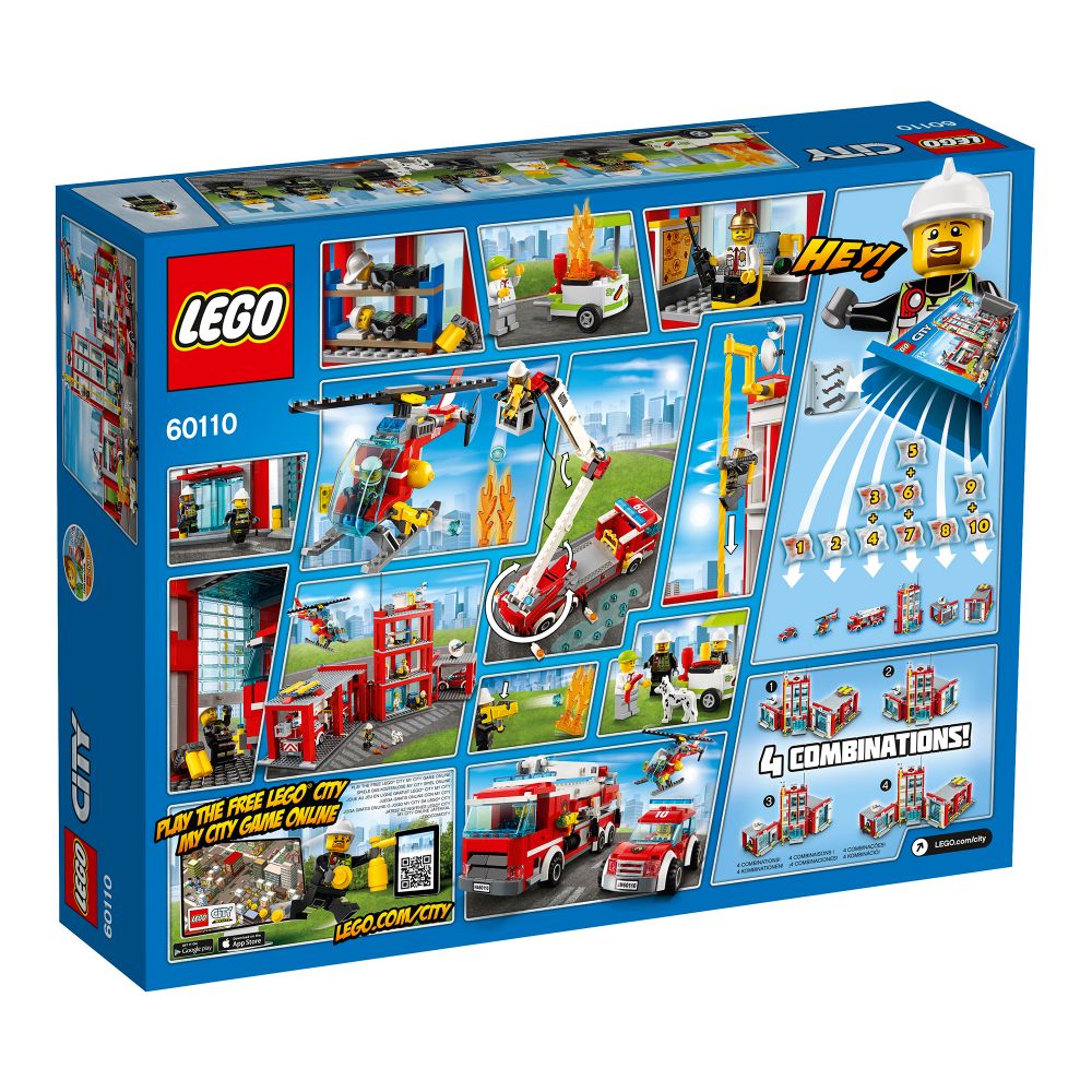 LEGO® City - Statia de pompieri (60110)