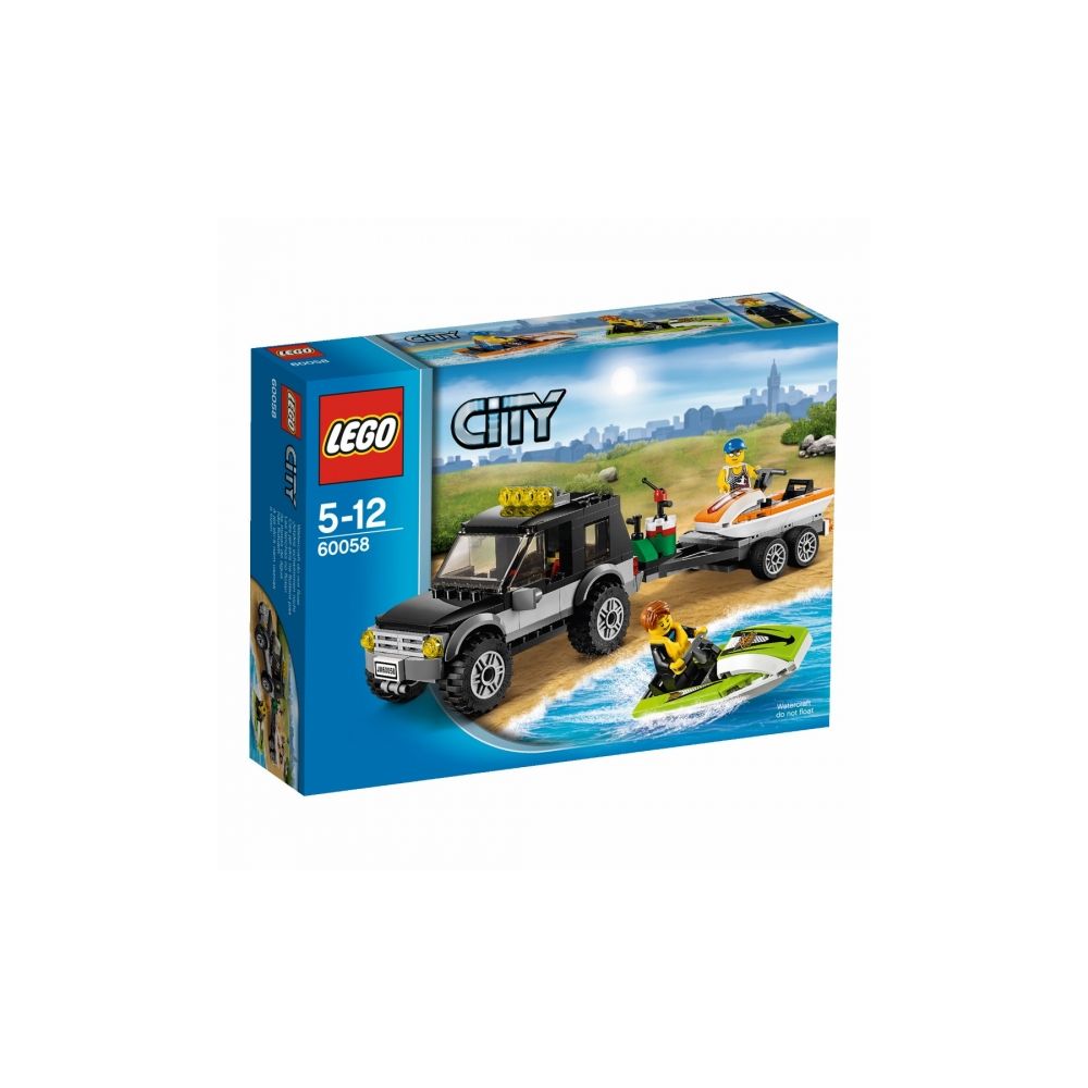 LEGO City - SUV cu ambarcatiune (60058)